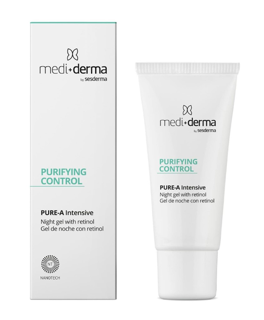 Foto 1 PURIFIYING CONTROL PURE-A Intensive Night Gel MEDIDERMA