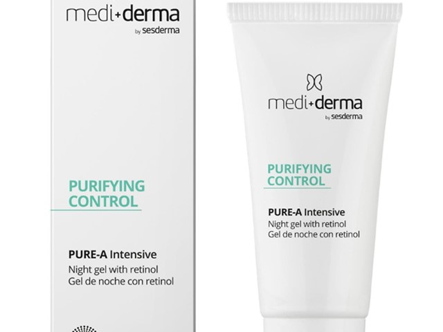 PURIFIYING CONTROL PURE-A Intensive Night Gel MEDIDERMA